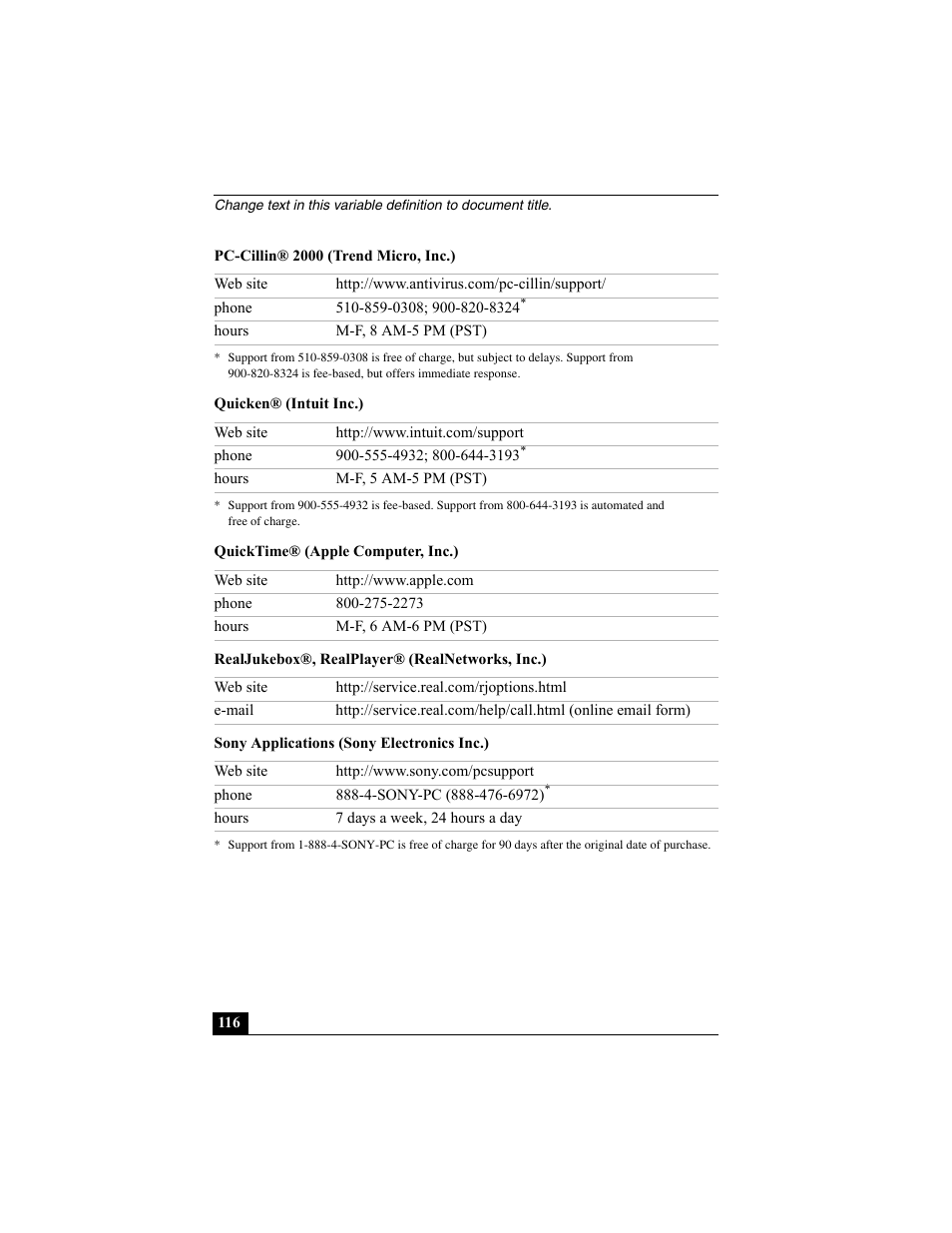 Sony PCG-GRX560K User Manual | Page 116 / 162