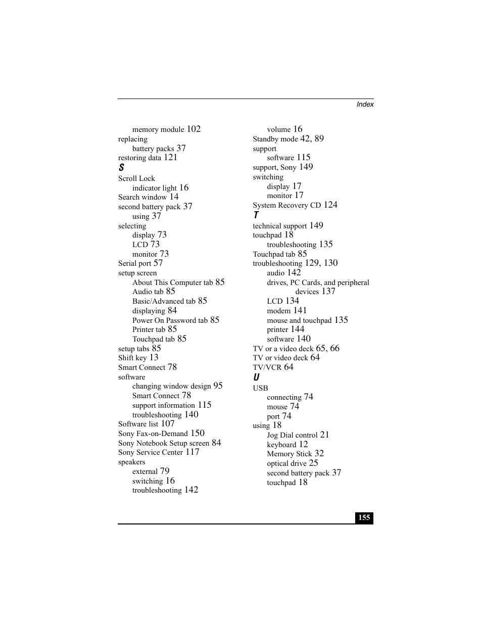 Sony PCG-GRX560K User Manual | Page 155 / 162