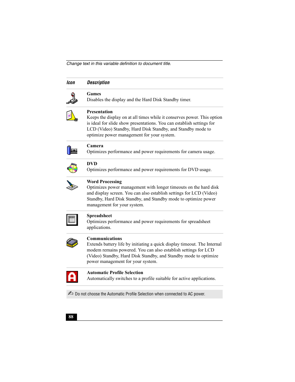 Sony PCG-GRX560K User Manual | Page 88 / 162