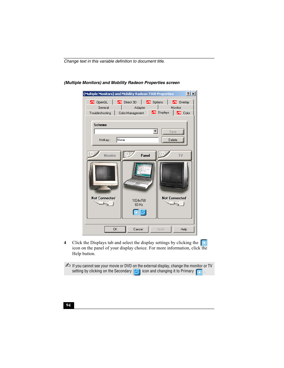 Sony PCG-GRX560K User Manual | Page 94 / 162