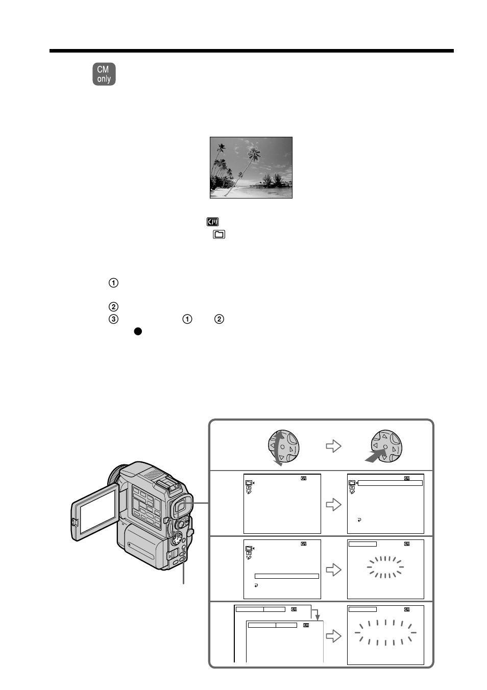 Superimposing a title | Sony DCR-PC115 User Manual | Page 90 / 188