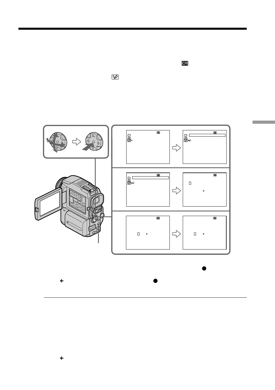 Making your own titles, Menu | Sony DCR-PC115 User Manual | Page 93 / 188
