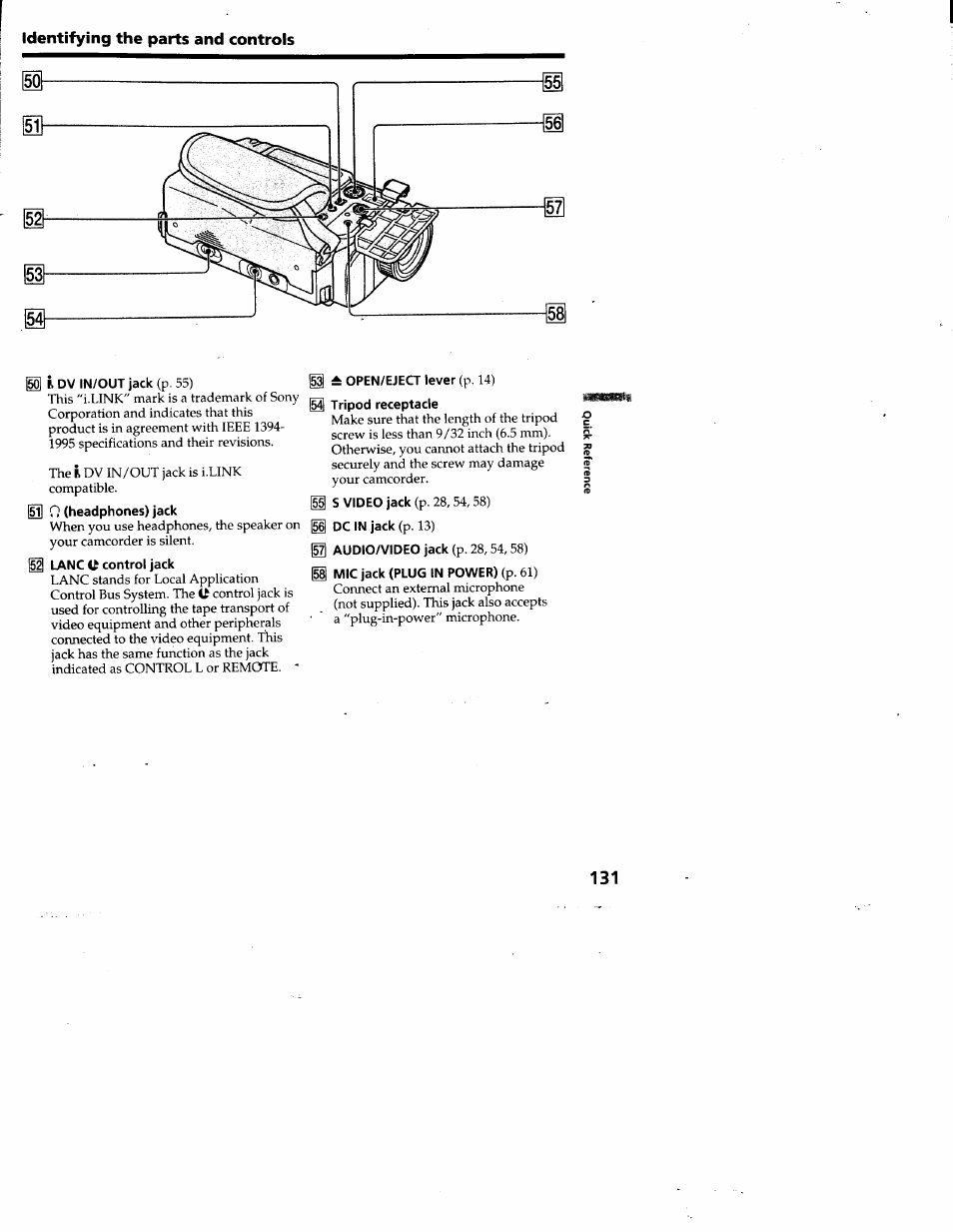 Sony DCR-TRV10 User Manual | Page 129 / 163