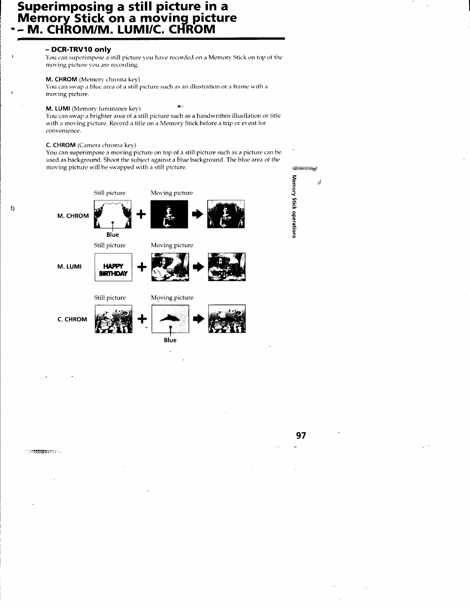 Sony DCR-TRV10 User Manual | Page 97 / 163