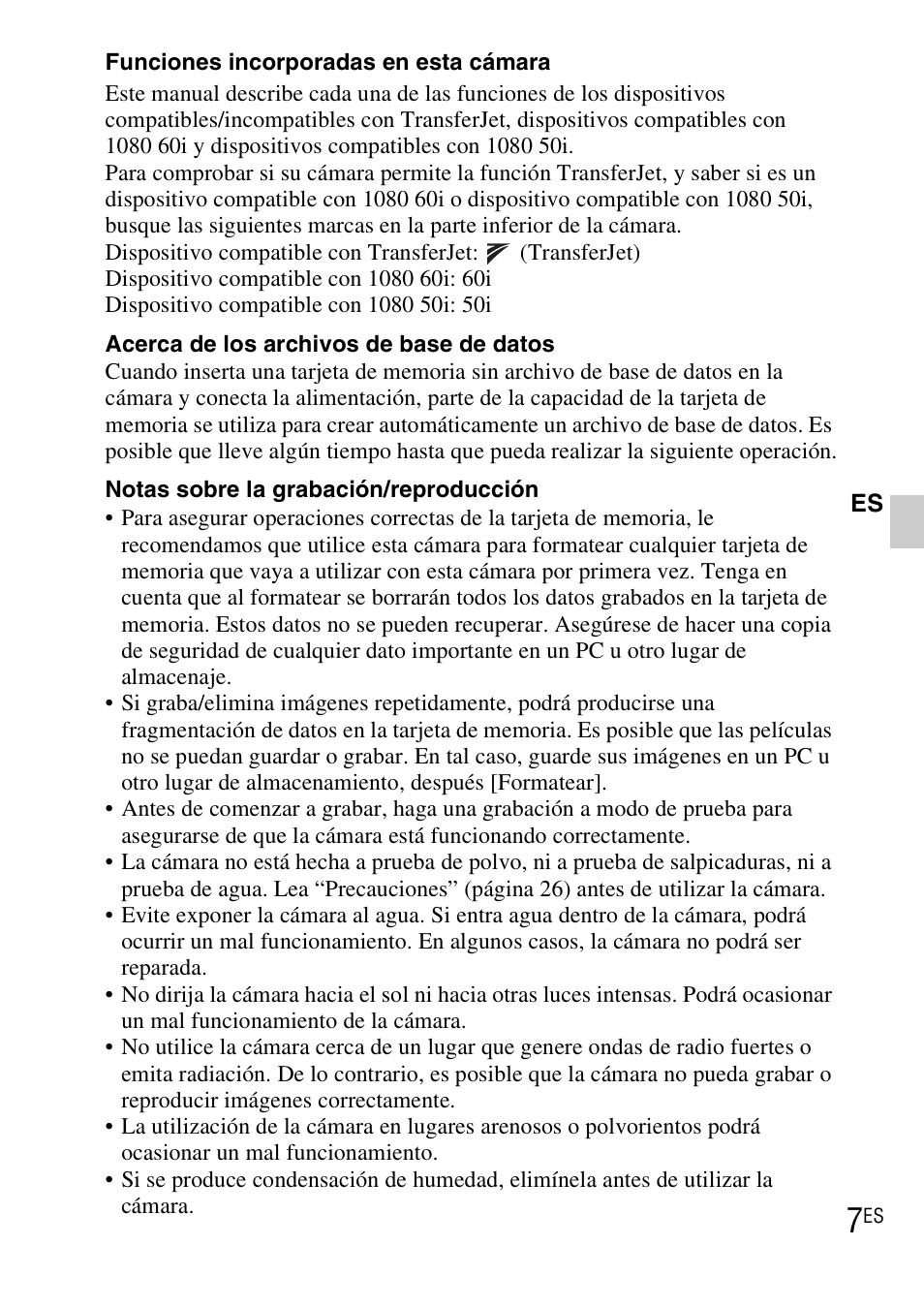 Sony DSC-TX7 User Manual | Page 37 / 64