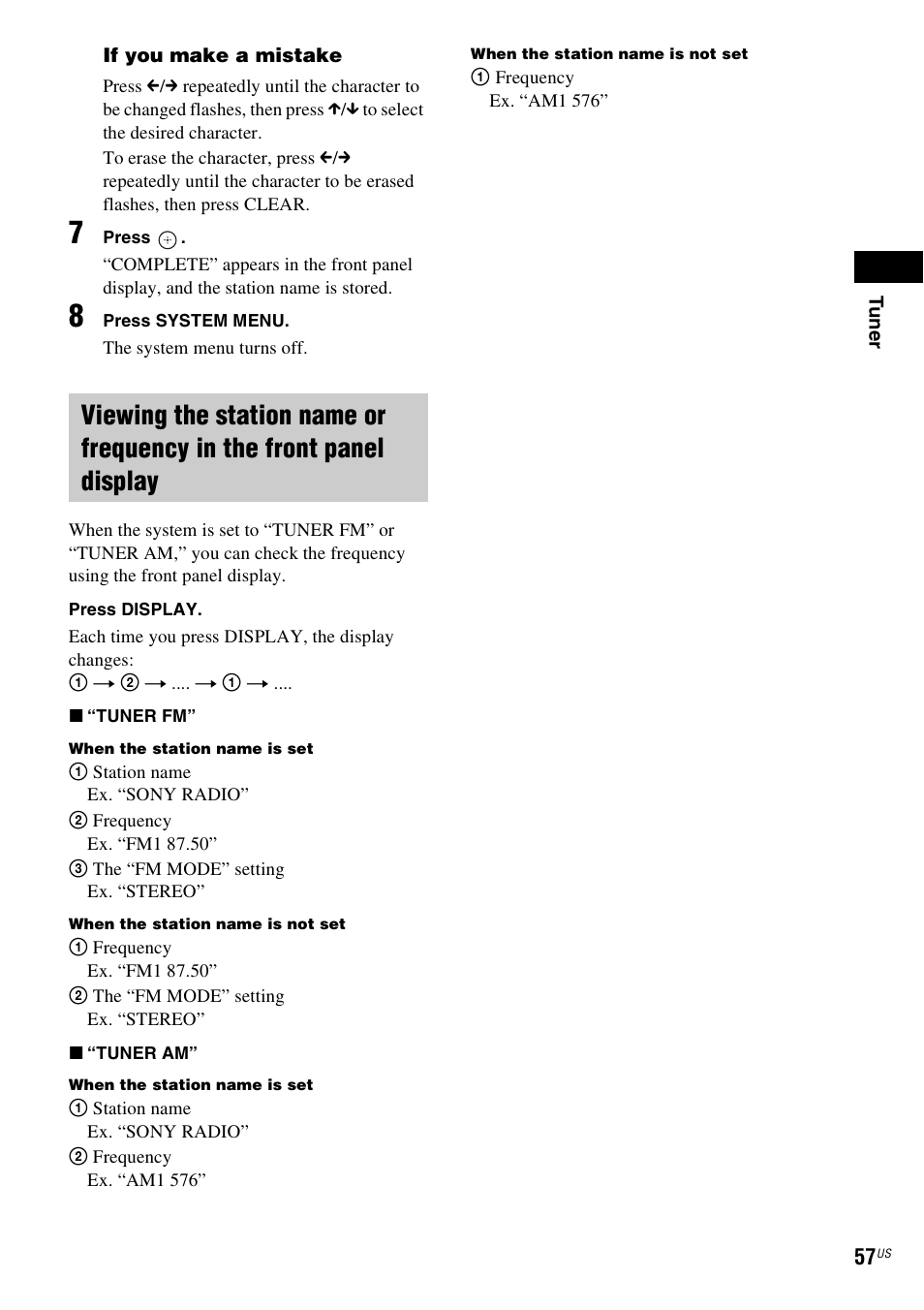 Sony DAV-HDX287WC User Manual | Page 57 / 100