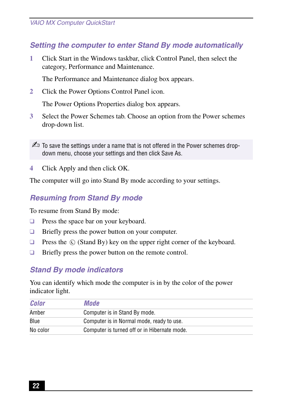 Sony PCV-MXS10 User Manual | Page 22 / 32