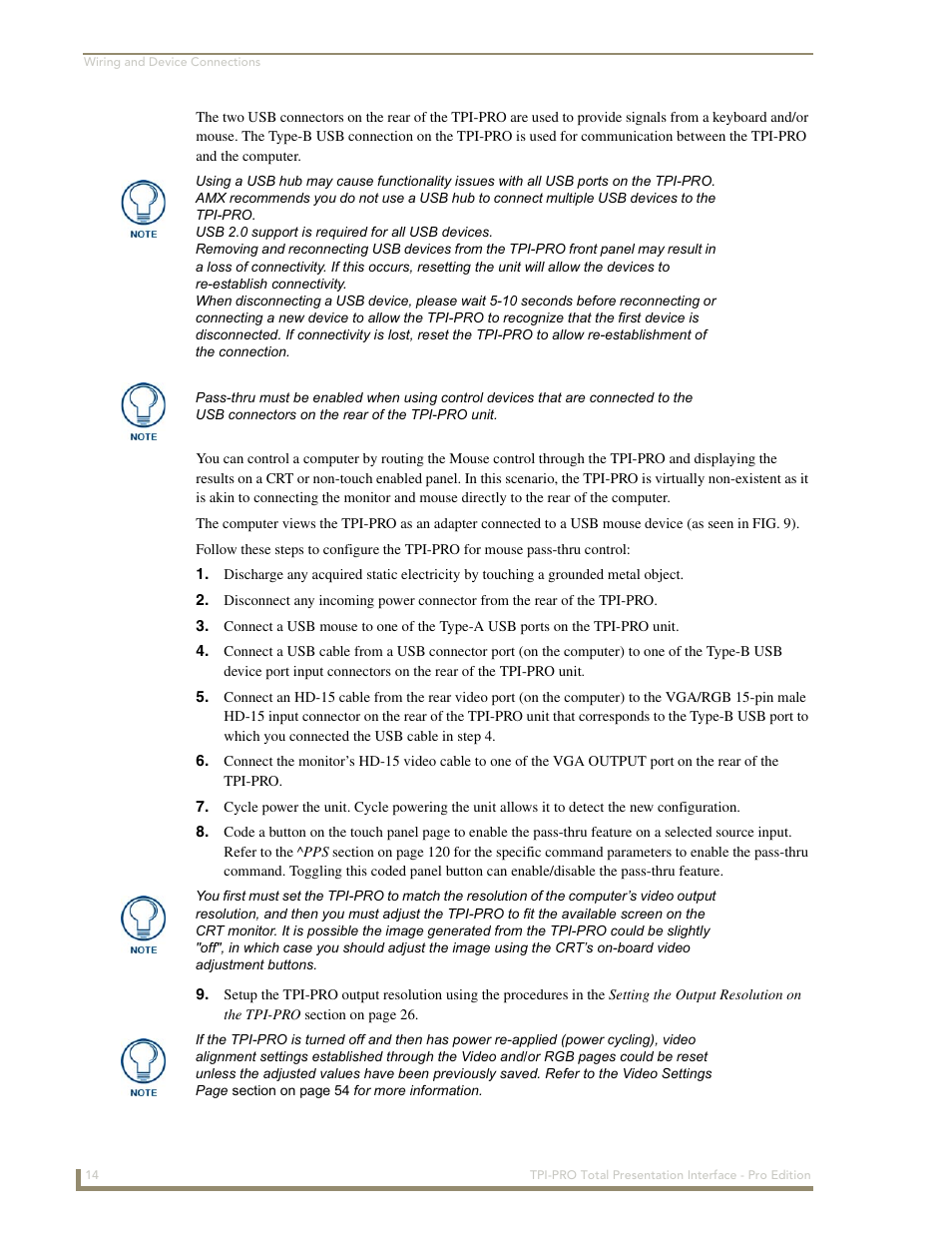 AMX TPI-PRO-2 User Manual | Page 20 / 148