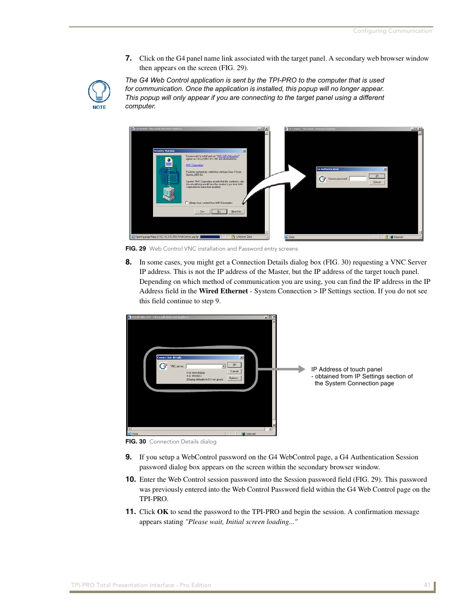 AMX TPI-PRO-2 User Manual | Page 47 / 148