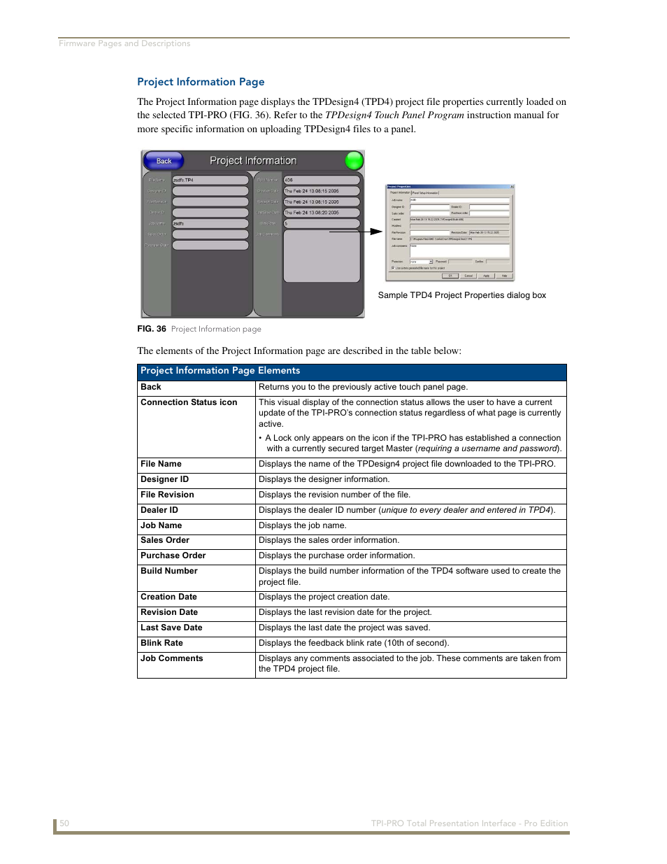 AMX TPI-PRO-2 User Manual | Page 56 / 148