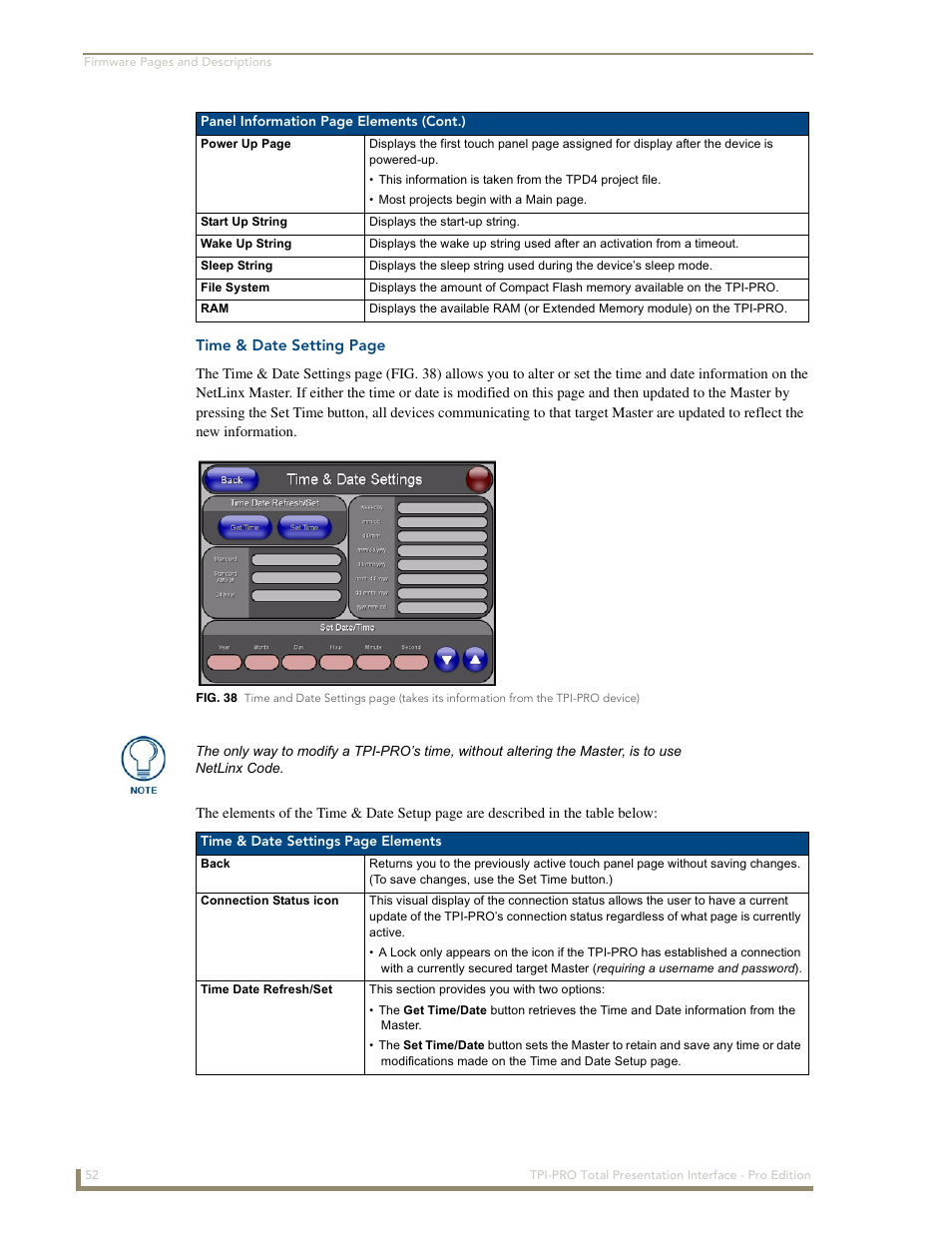 AMX TPI-PRO-2 User Manual | Page 58 / 148