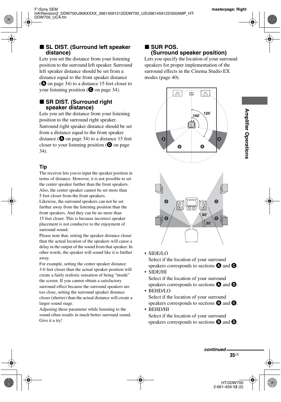 Sony HT-DDW700 User Manual | Page 35 / 60