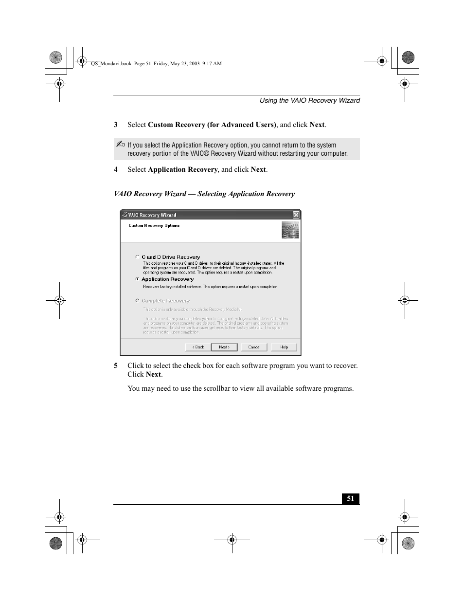 Sony PCG-FRV26 User Manual | Page 51 / 68