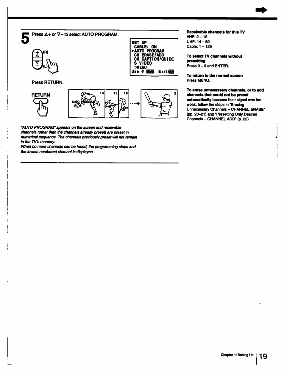 Sony KV-13TR28 User Manual | Page 19 / 48