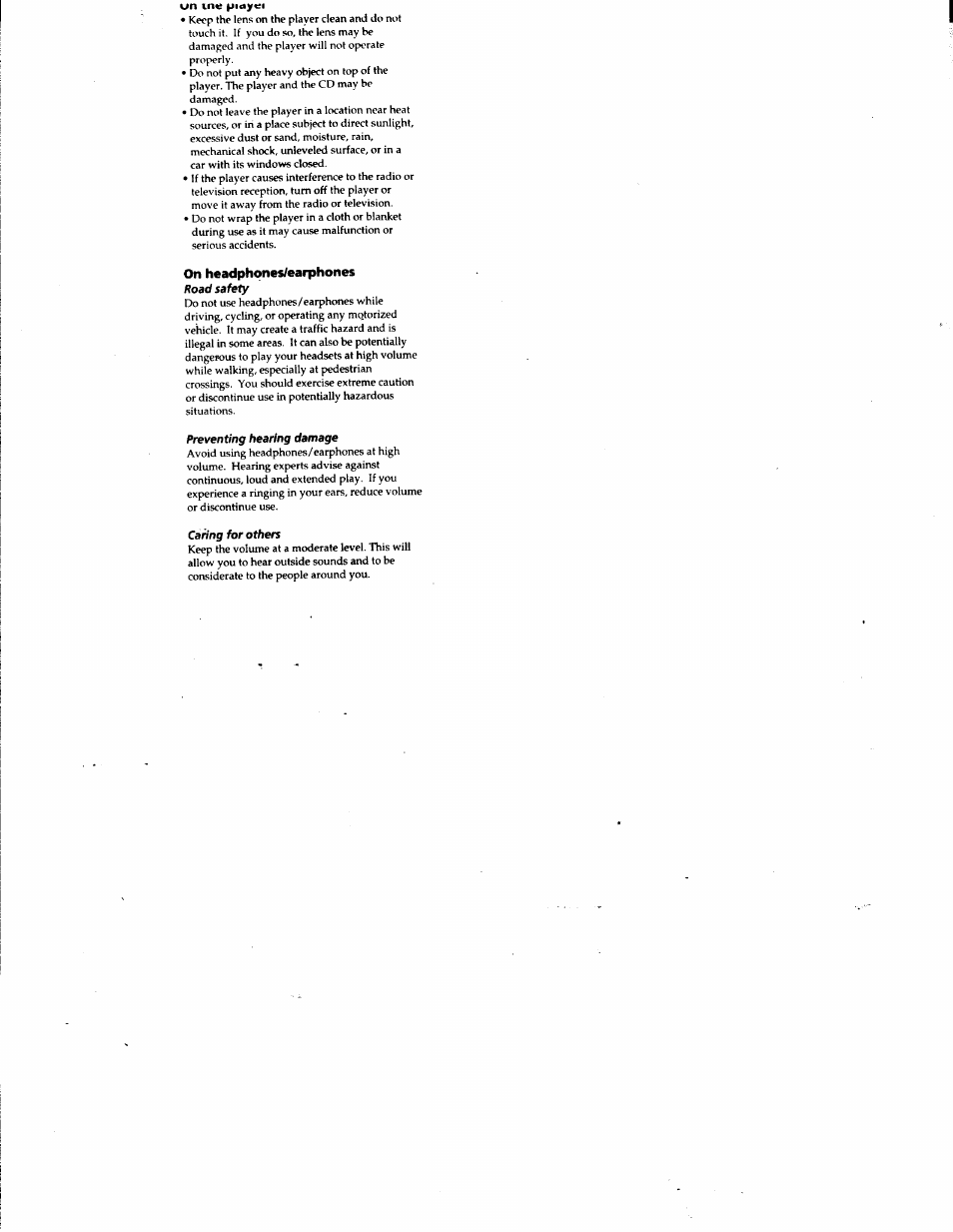 Sony D-E705 User Manual | Page 18 / 22
