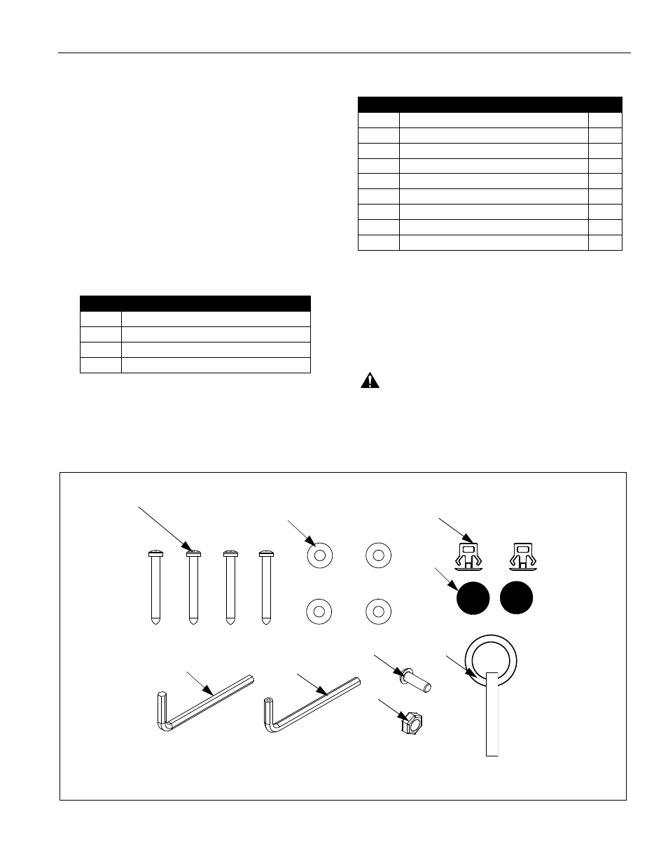 Introduction tools required for installation, Inspect mount before assembly | Sony SPOM1 User Manual | Page 3 / 8