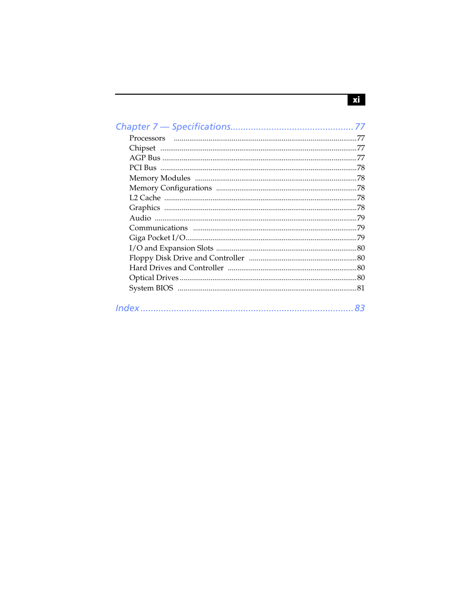 Sony PCV-RX791 User Manual | Page 11 / 98