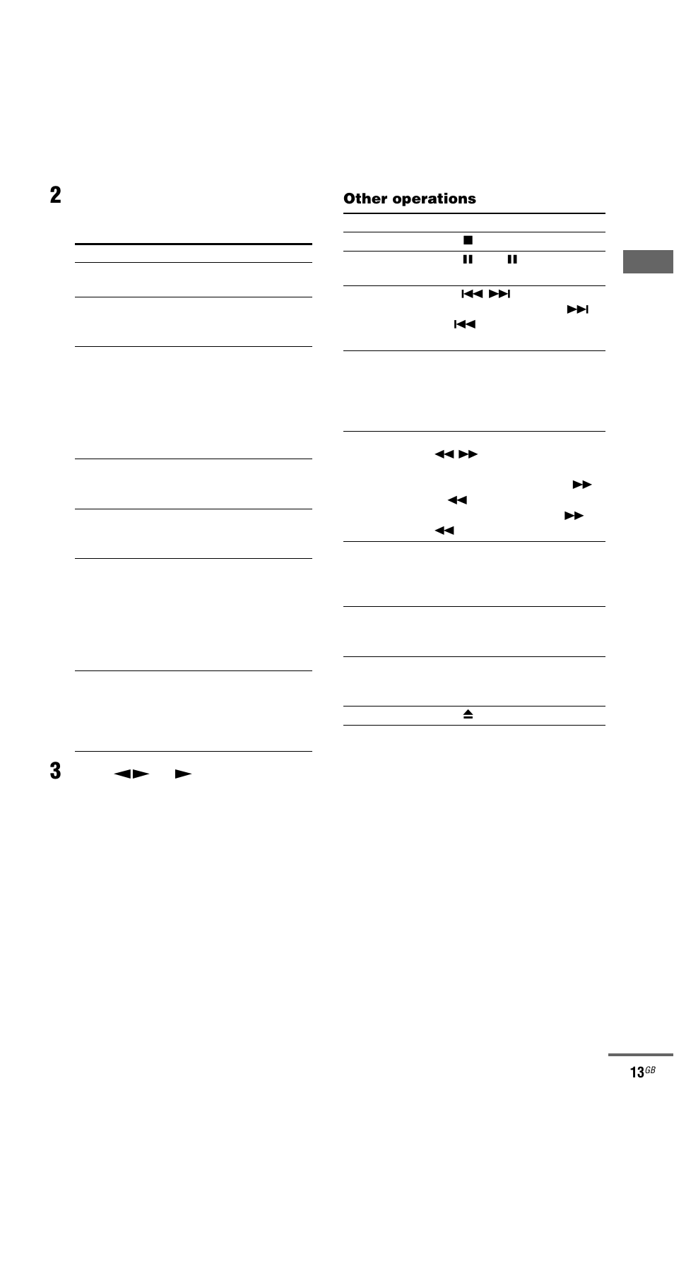 Sony MHC-GX9000 User Manual | Page 13 / 48