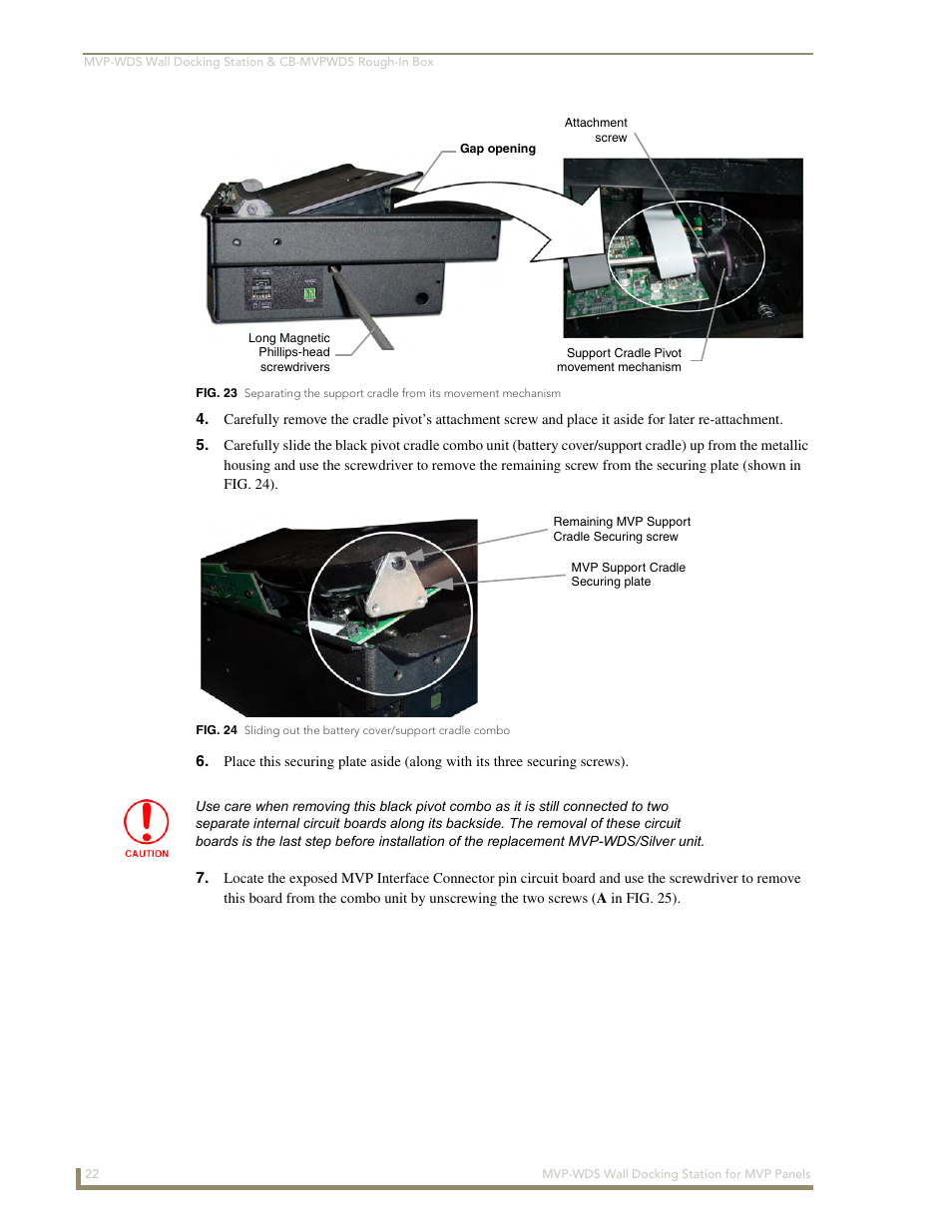 AMX Wall Docking Station MVP-WDS User Manual | Page 28 / 38