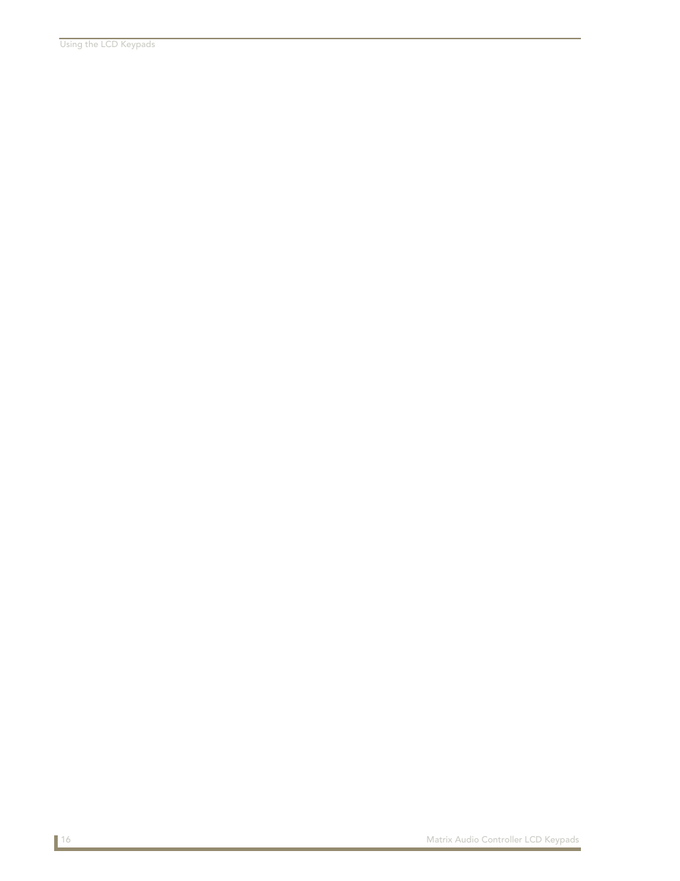 AMX DAS-KP-LCDS-W User Manual | Page 20 / 22