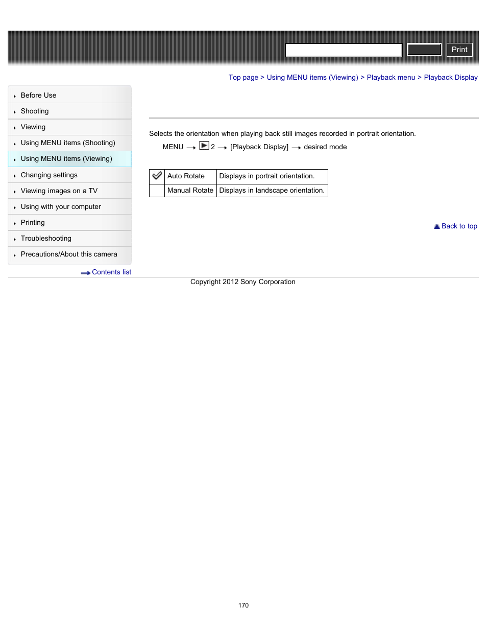 Playback display, Cyber-shot user guide | Sony DSC-RX100 User Manual | Page 177 / 259