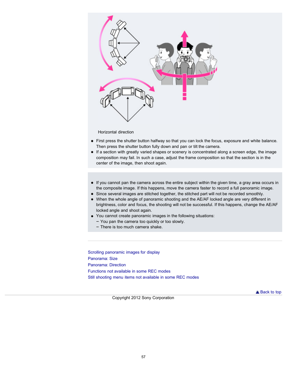 Sony DSC-RX100 User Manual | Page 64 / 259