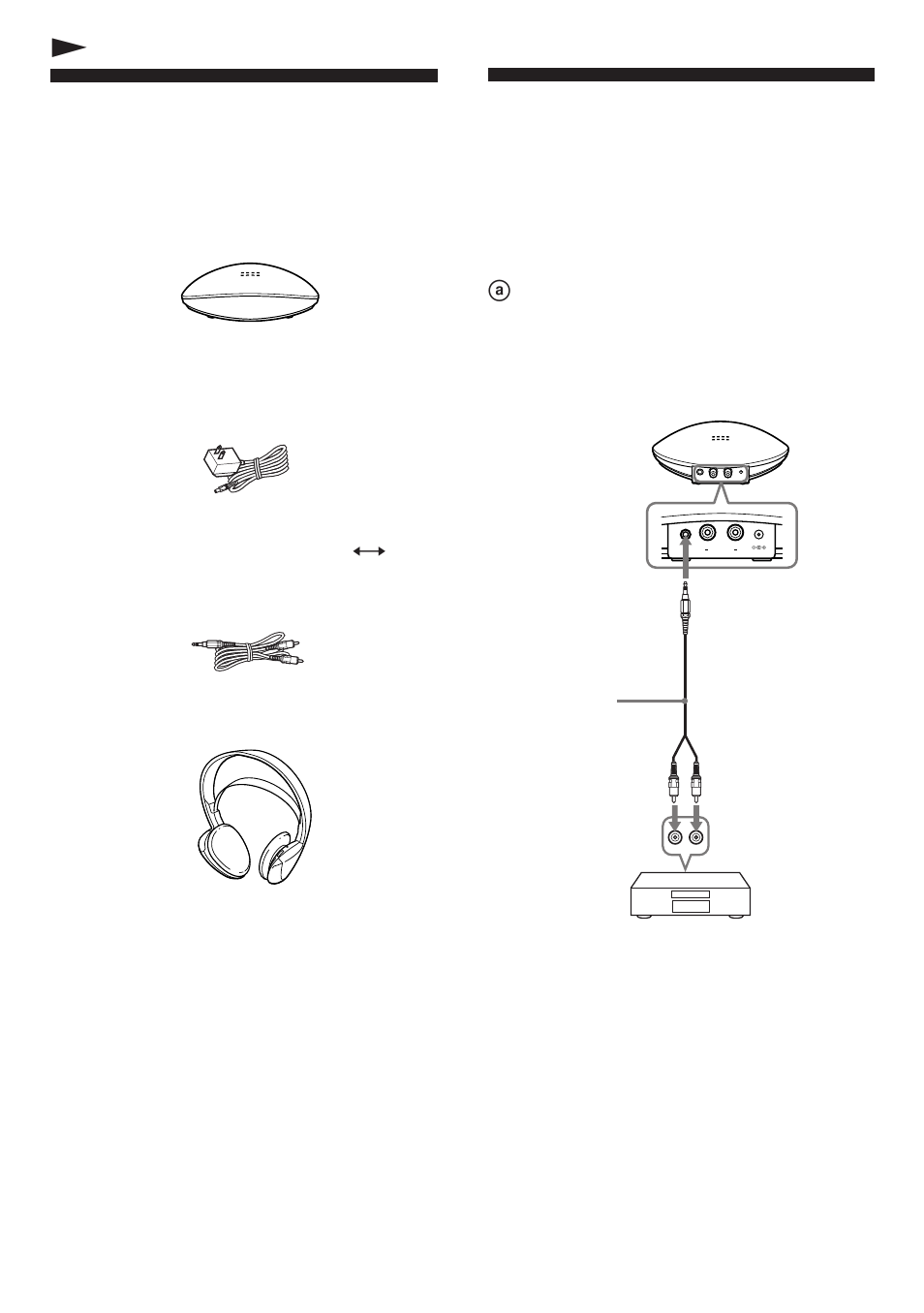 Desembalaje, Preparación del transmisor, 24 ( preparativos | Sony MDR-IF130K User Manual | Page 24 / 32