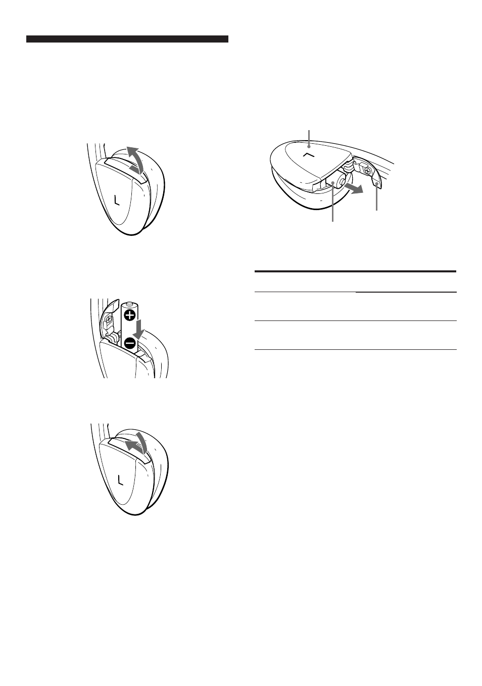 Setting up the headphones | Sony MDR-IF130K User Manual | Page 6 / 32
