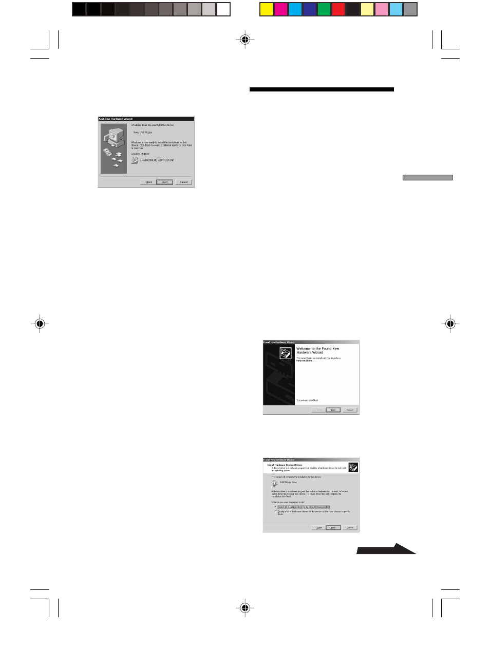 Installing the windows 2000 device driver | Sony M-PF88E User Manual | Page 13 / 128