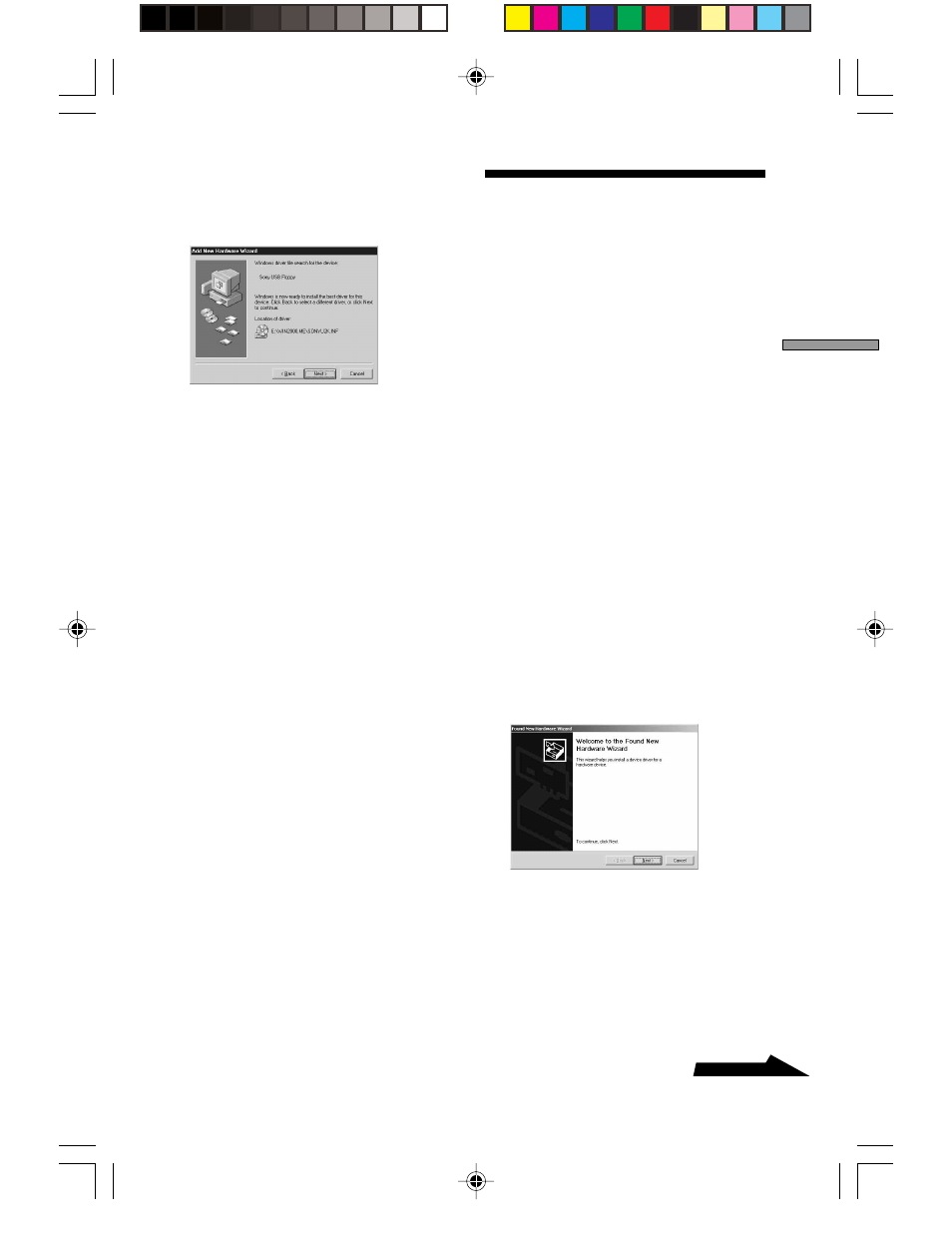 Installation des gerätetreibers für windows 2000, Mac os x-gerätetreibers, Installation des gerätetreibers für mac | Sony M-PF88E User Manual | Page 47 / 128
