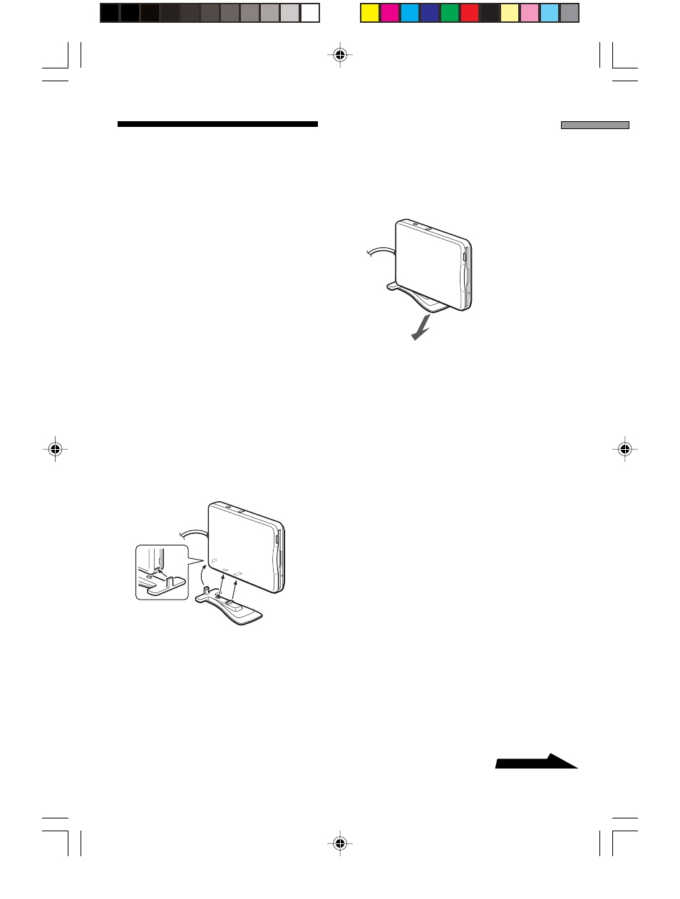 Instalación y extracción del soporte de la unidad, Instalación | Sony M-PF88E User Manual | Page 79 / 128