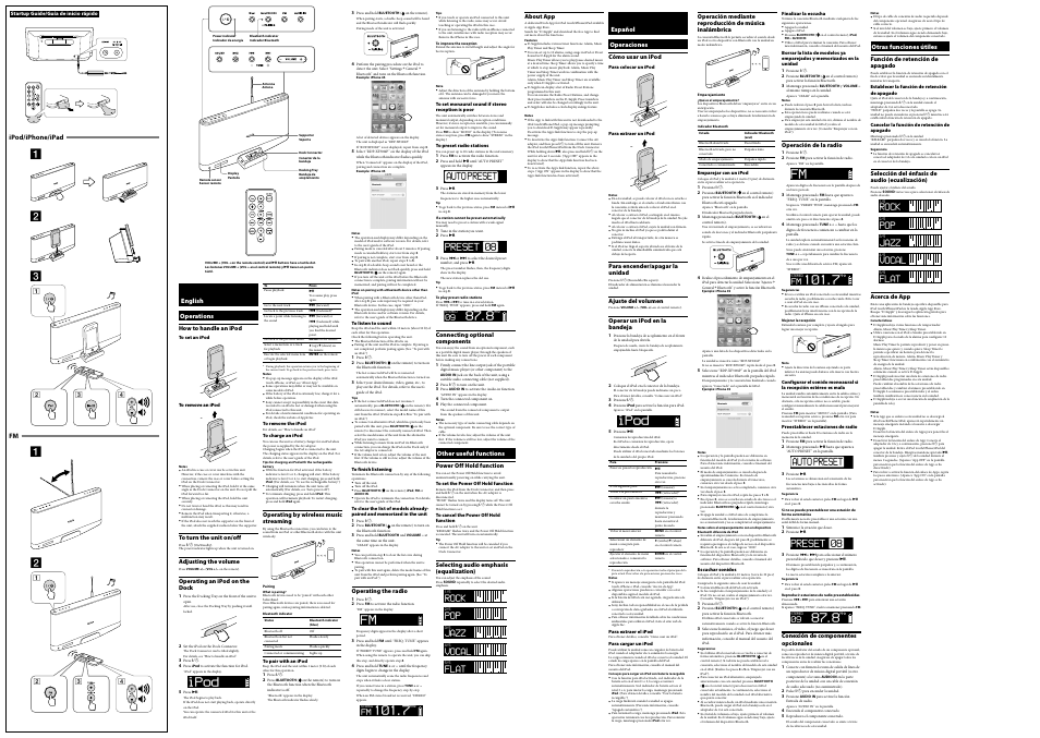 Sony RDP-XF300iP User Manual | Page 2 / 2