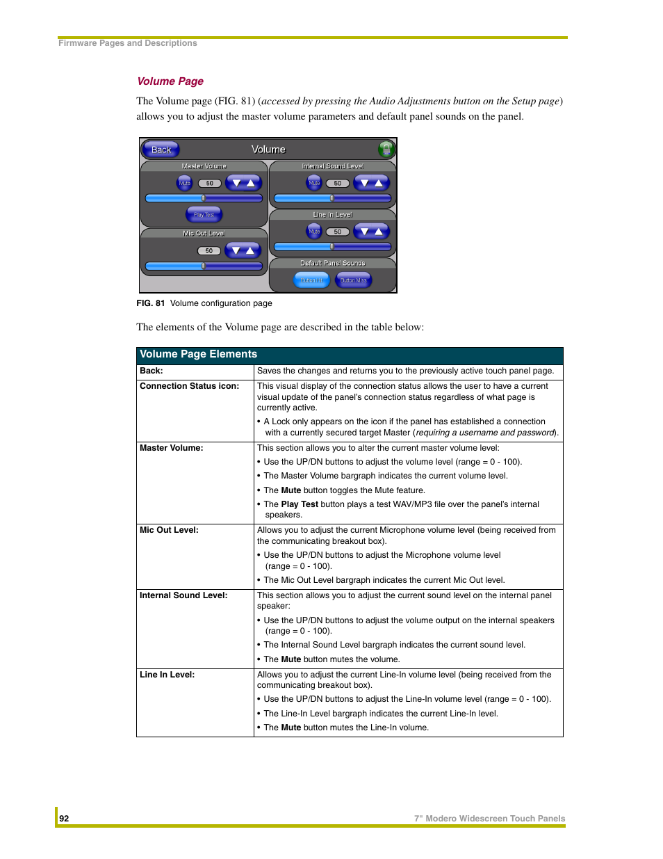 AMX NXD-CV7 User Manual | Page 100 / 184