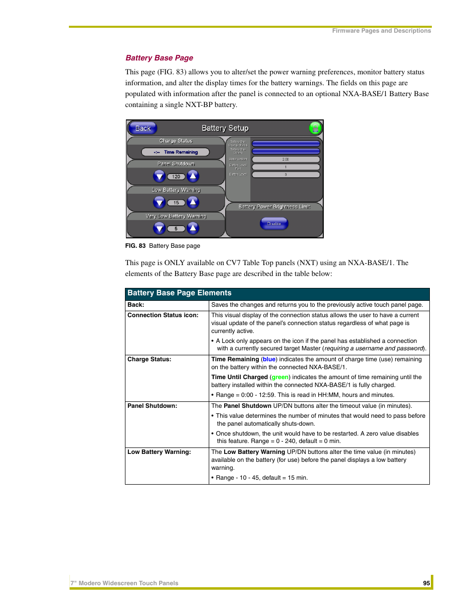 AMX NXD-CV7 User Manual | Page 103 / 184