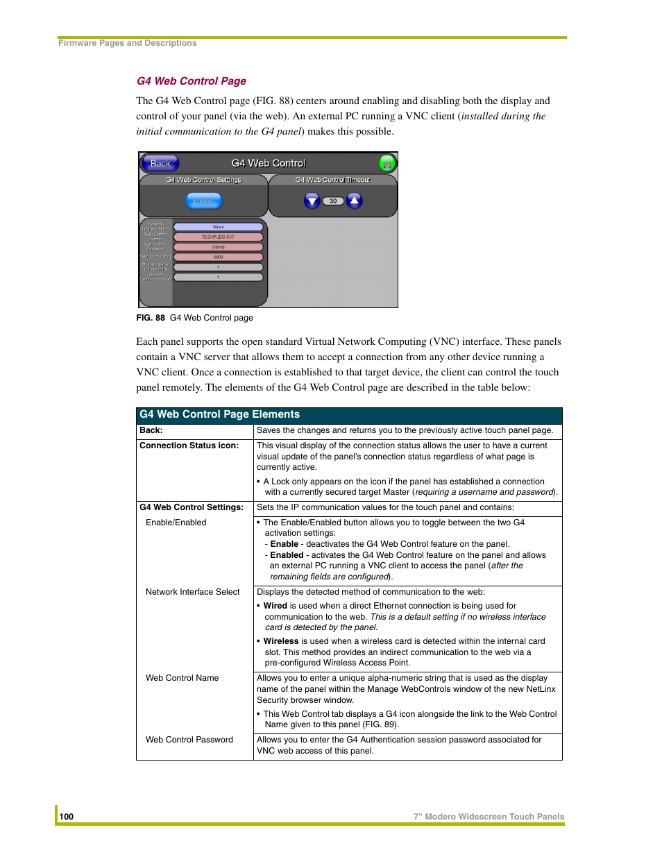 AMX NXD-CV7 User Manual | Page 108 / 184