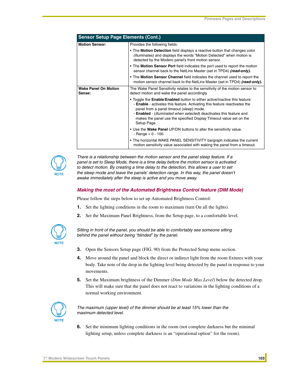 AMX NXD-CV7 User Manual | Page 111 / 184