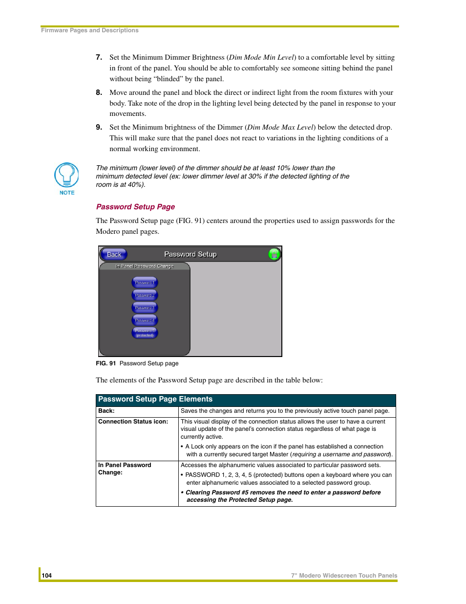 AMX NXD-CV7 User Manual | Page 112 / 184