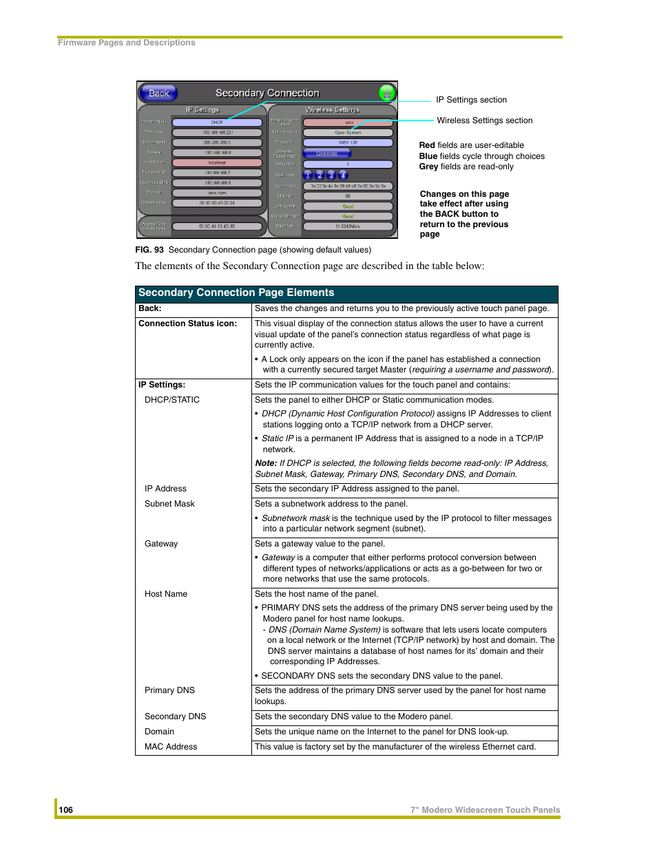 AMX NXD-CV7 User Manual | Page 114 / 184