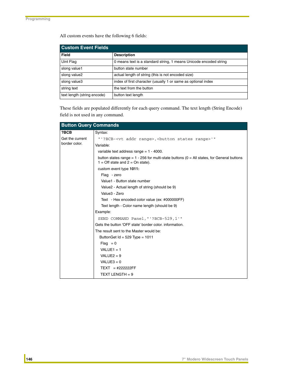 AMX NXD-CV7 User Manual | Page 154 / 184