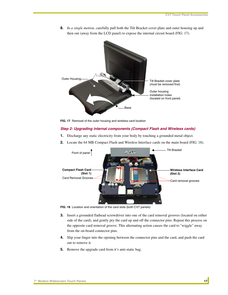 AMX NXD-CV7 User Manual | Page 25 / 184