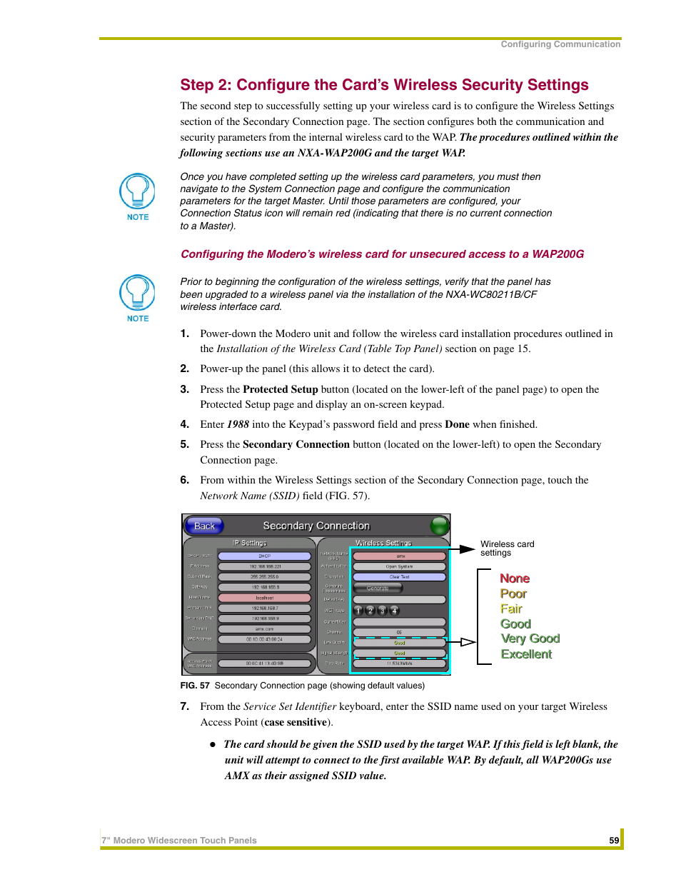 AMX NXD-CV7 User Manual | Page 67 / 184