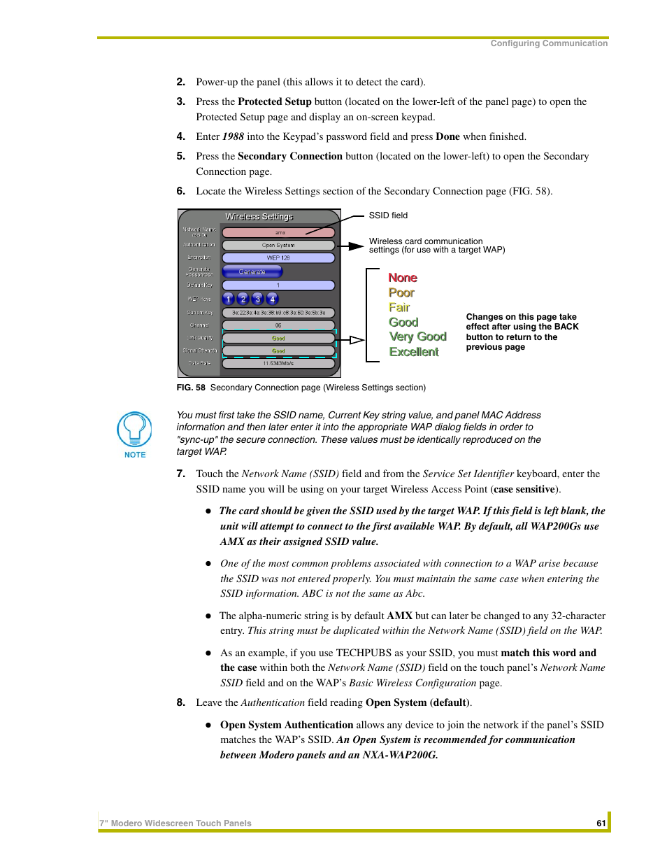 AMX NXD-CV7 User Manual | Page 69 / 184