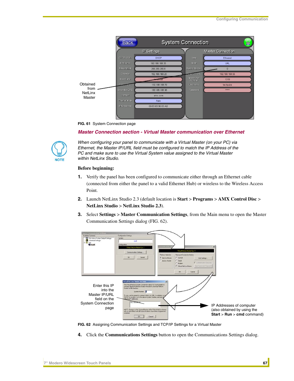 AMX NXD-CV7 User Manual | Page 75 / 184