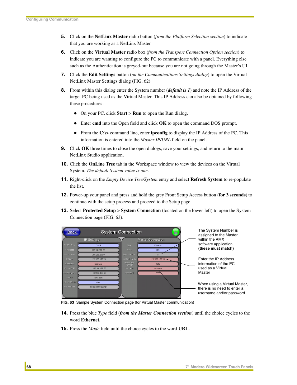 AMX NXD-CV7 User Manual | Page 76 / 184