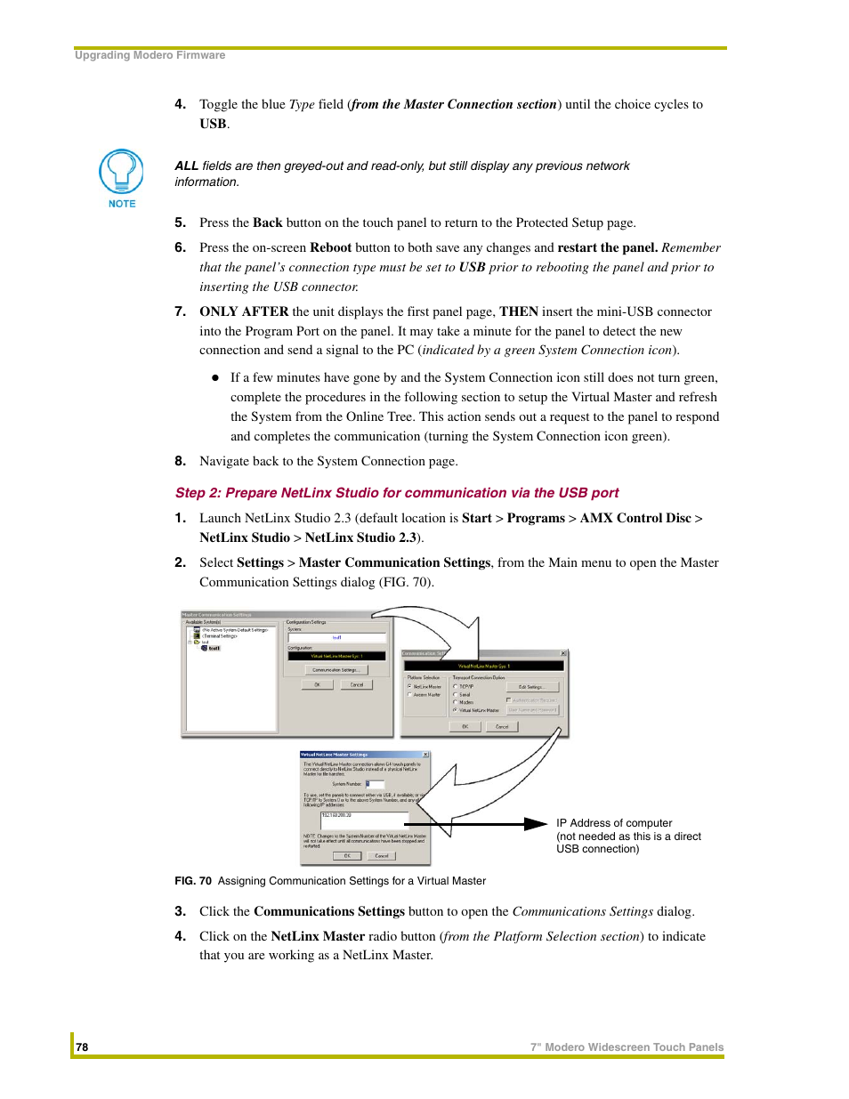 AMX NXD-CV7 User Manual | Page 86 / 184