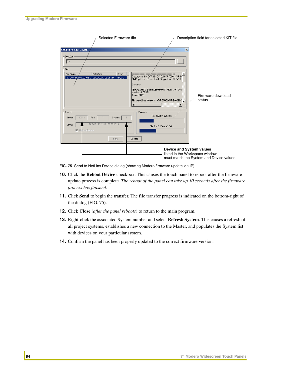 AMX NXD-CV7 User Manual | Page 92 / 184