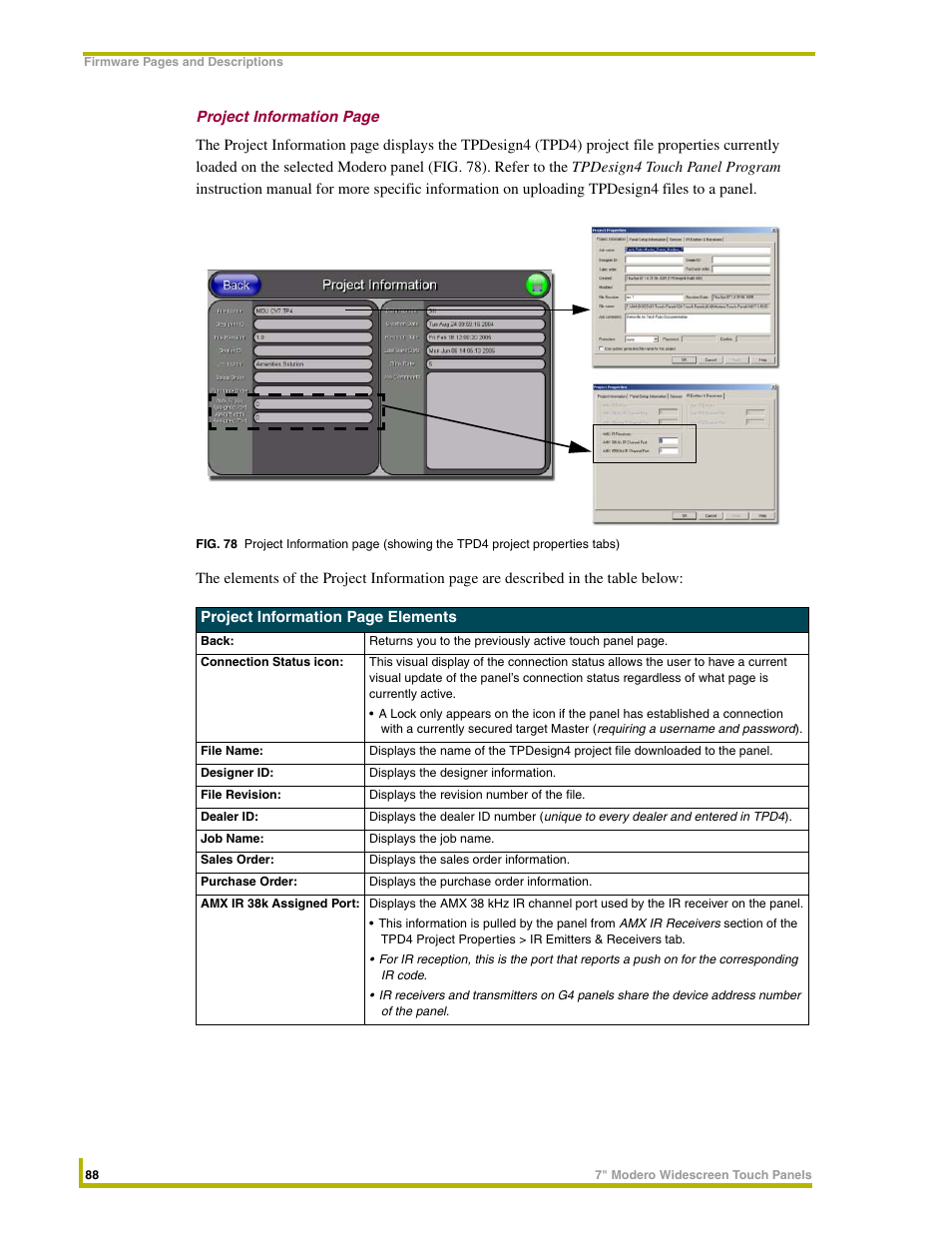 AMX NXD-CV7 User Manual | Page 96 / 184