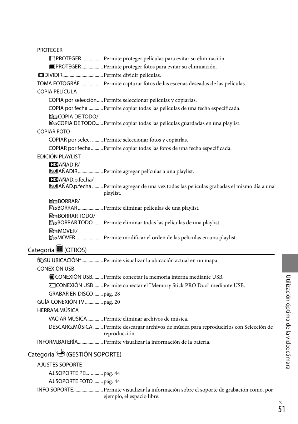 Sony HDR-CX520V User Manual | Page 119 / 135