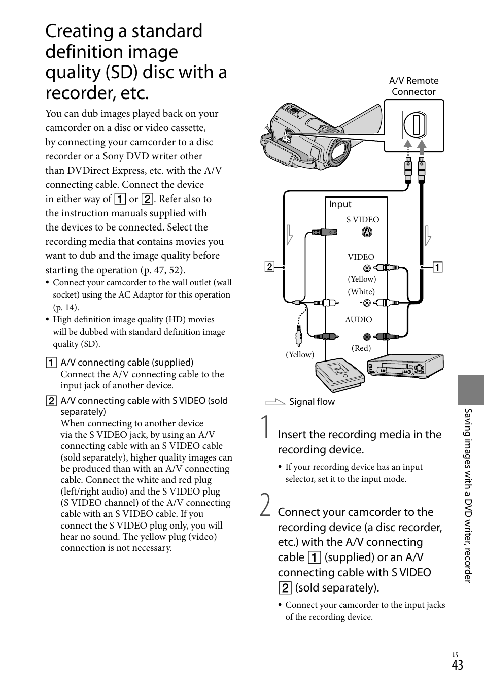 Sony HDR-CX520V User Manual | Page 43 / 135