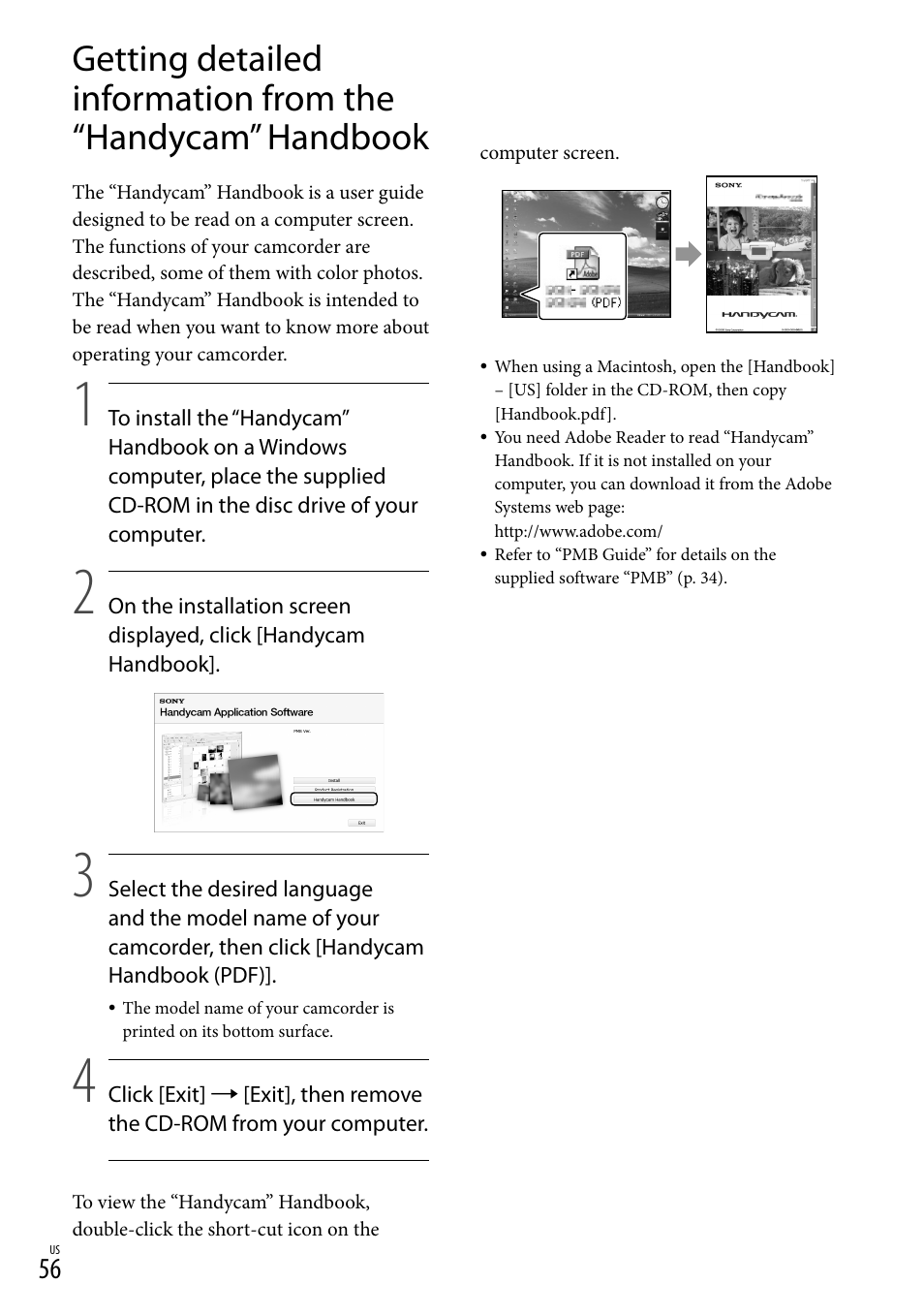 Sony HDR-CX520V User Manual | Page 56 / 135